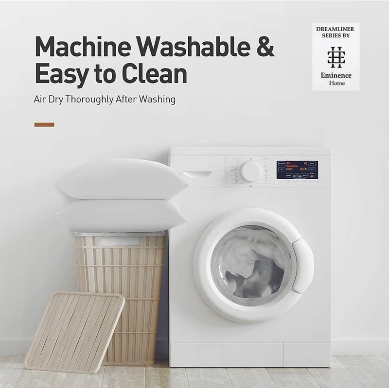 Eminence Home Dreamliner Sirri 45x45cm Cushion Filler/Pillow Insert - Hypoallergenic Down Alternative - Image 4